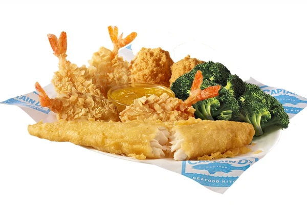6 Pc Cajun & 6 Pc Butterfly Shrimp
