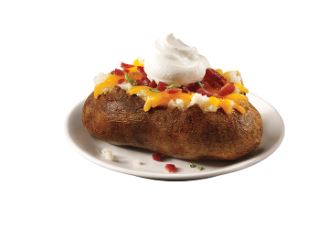 Loaded Baked Potato At Captain D’s